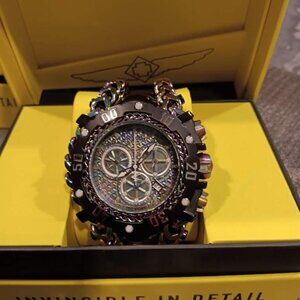 Invicta Reserve Gladiator 0.12 Carat Diamond Swiss Ronda Z60 Caliber Men's Watch